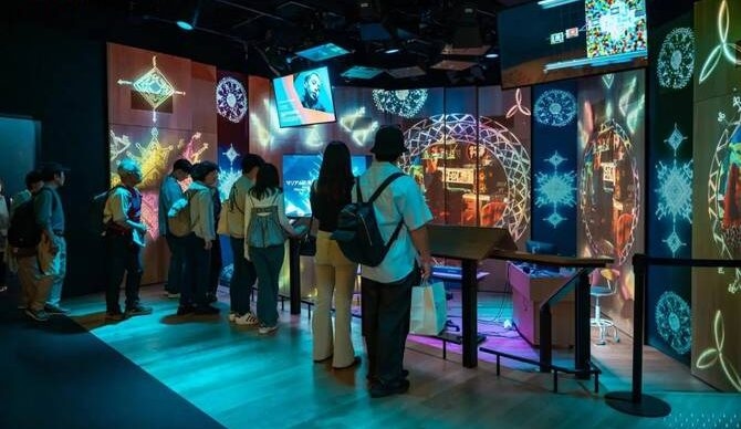 Saudi Pavilion at Expo 2025 Showcases Contemporary Artworks