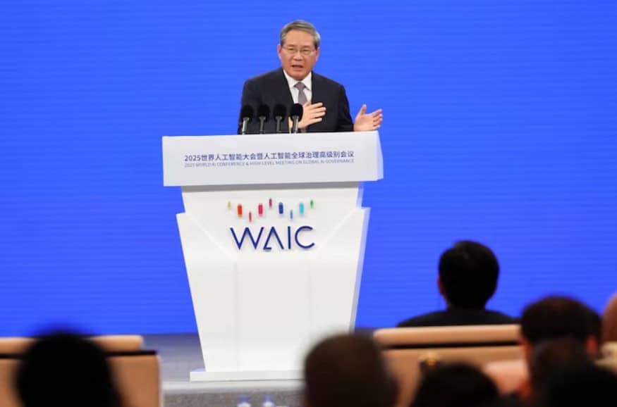 China Calls for New Global AI Body amid Fierce Competition with US