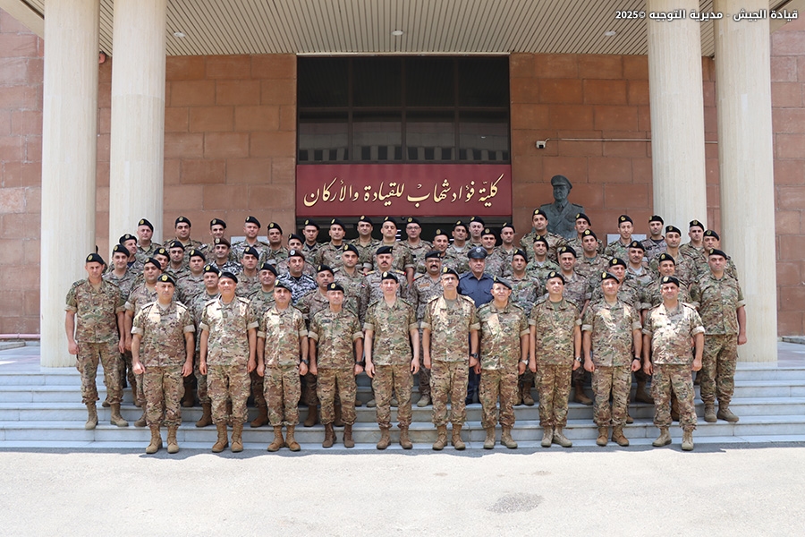 Visit of the LAF Commander to the Fouad Chehab Command and Staff College