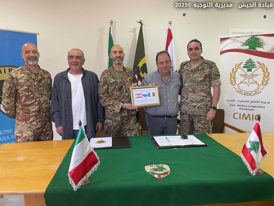 In cooperation with the Italian bilateral military mission in Lebanon (MIBIL), the LAF's Civil-Military Cooperation Directorate (CIMIC) delivered donated medical equipment to Qartaba Governmental Hospital – Jbeil.