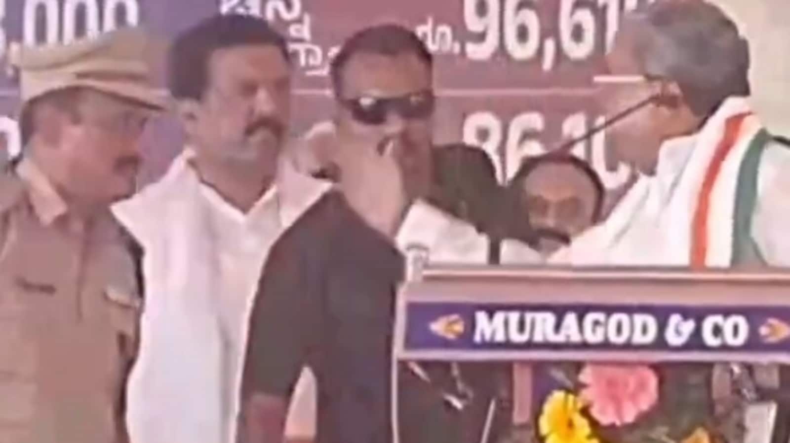 ‘Siddaramaiah got angry and tried to slap me': Karnataka ASP seeks voluntary retirement after abuse during rally
