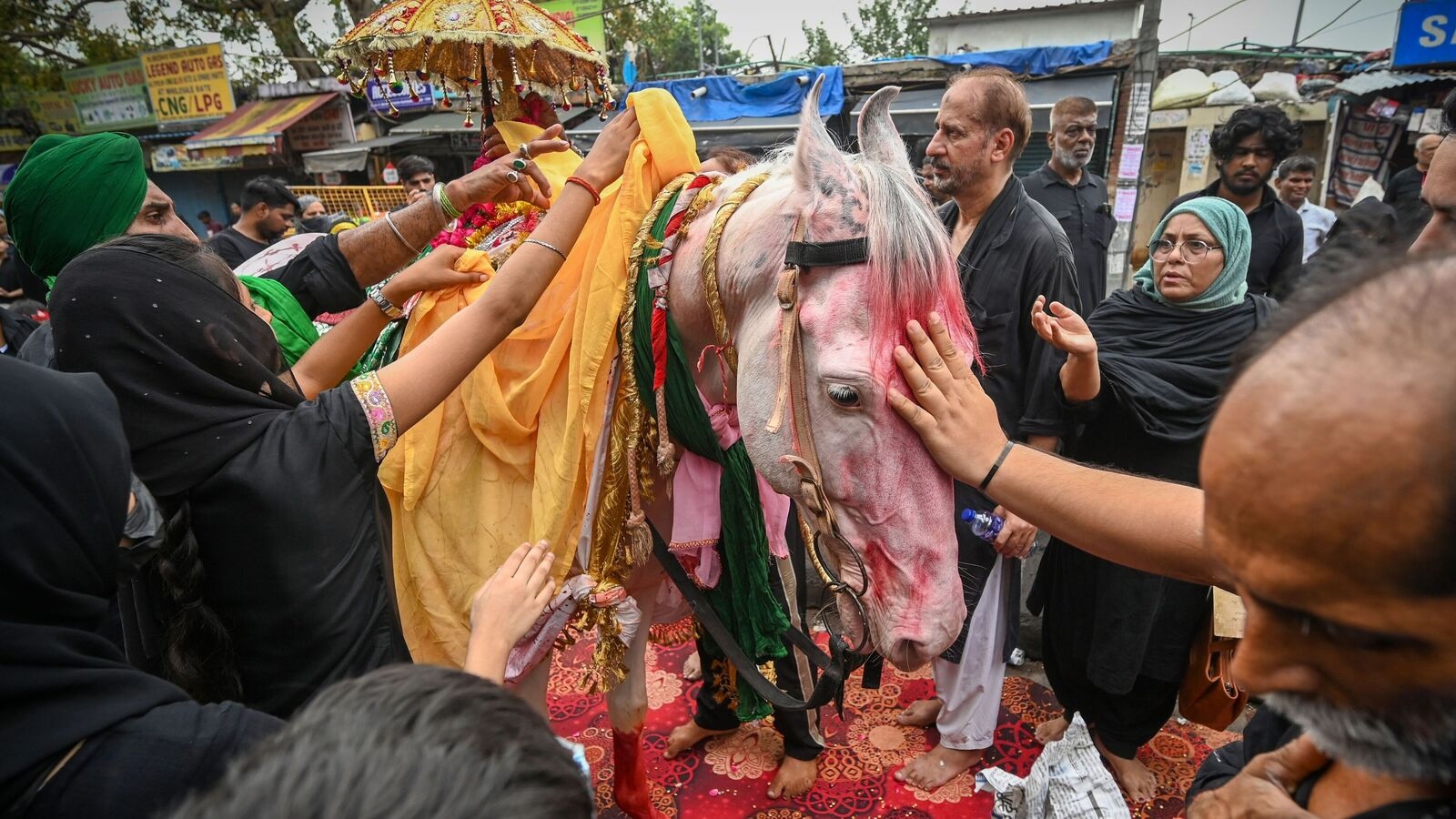 Five cops injured in Ujjain after Muharram procession participants use horse to ram into barricades on prohibited route