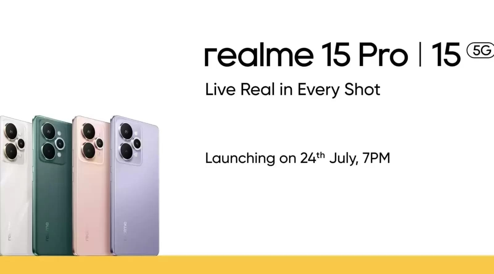 Realme 15 series set to launch in India on July 24 with bold design and AI features