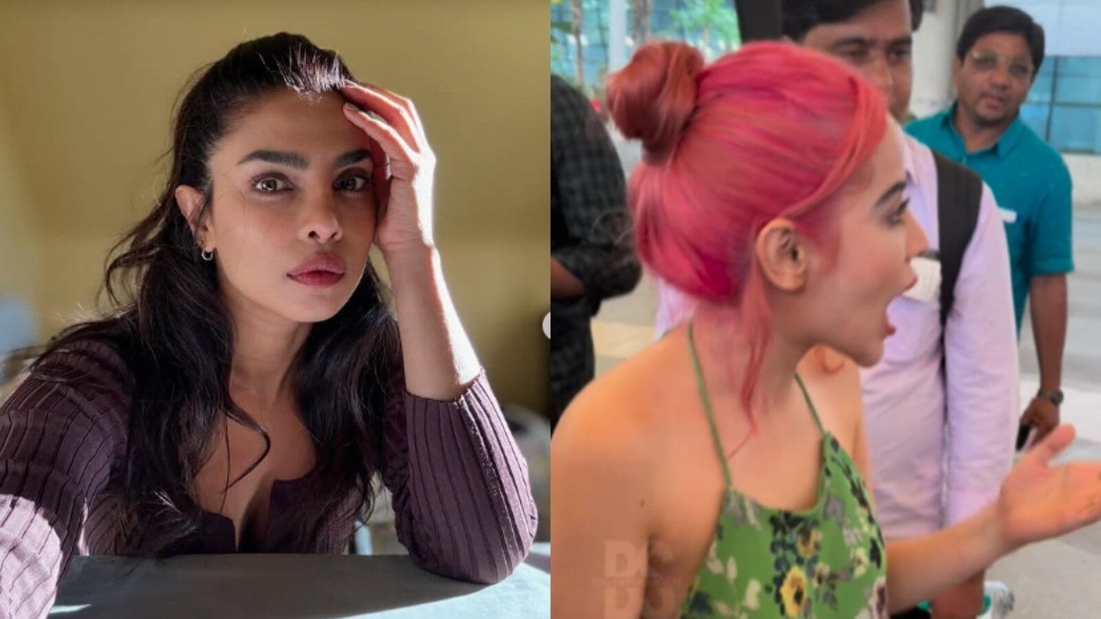 Priyanka Chopra reacts as Uorfi Javed slams man criticising her outfit in old video: ‘India me aise kapde allowed nahi'