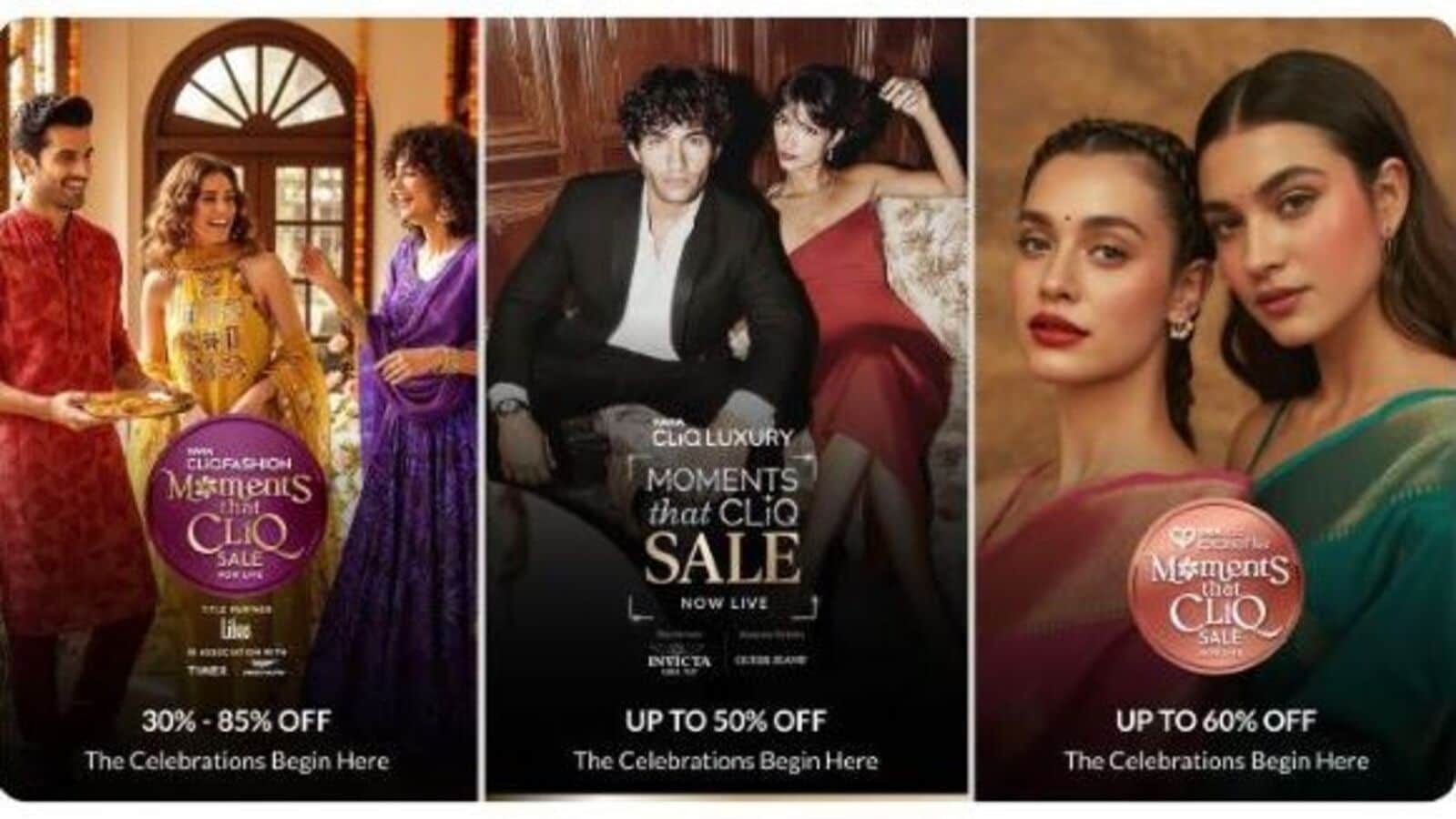 Tata CLiQ announces Moments that CLiQ Sale