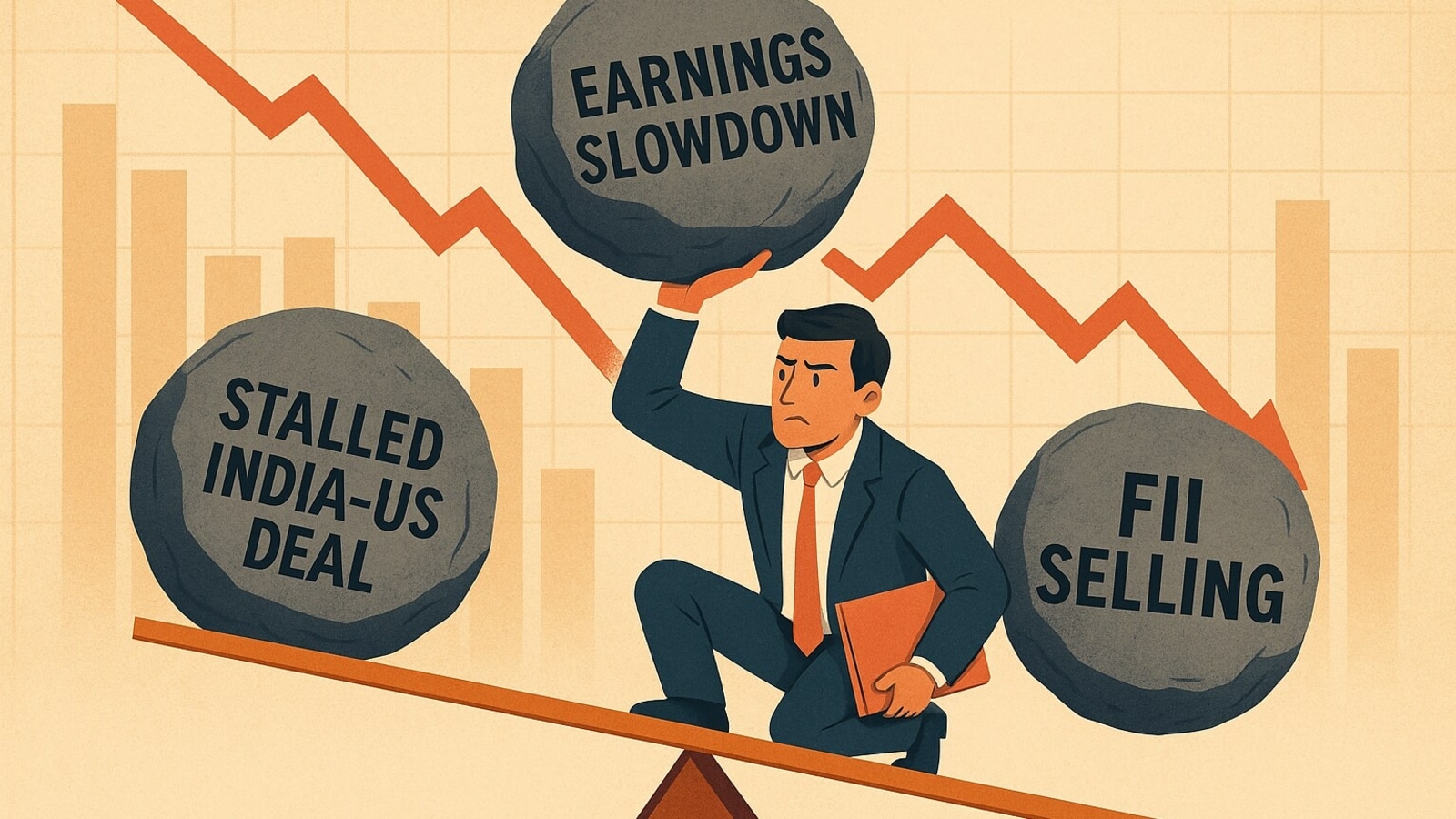 Stalled India-US trade deal, FPI selloff and earnings slowdown — How to trade amid triple whammy in Indian stock market?