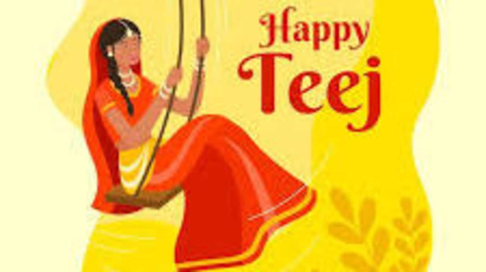 Happy Hariyali Teej 2025: 25+ wishes, WhatApp messages, images, GIFs to share with family and friends