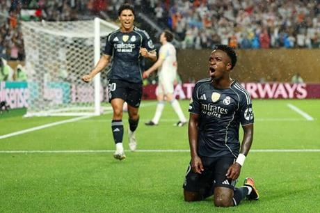 فينيسيوس يتألق ويقود ريال للفوز على سالزبورغ في كأس العالم للأندية