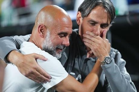 إنزاغي يتوجه للاعبي الهلال بطلب خاص بعد الفوز على السيتي