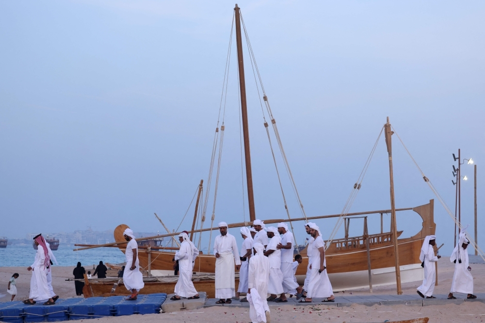 Doha's Senyar festival hooks younger generation on heritage with dhow fishing and Gulf pride