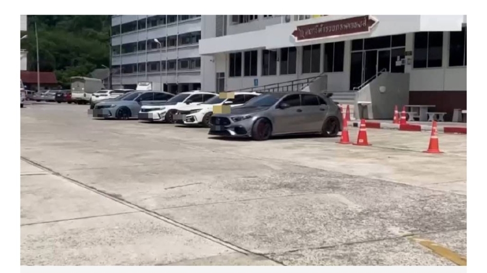 Malaysian tourists fined and deported for illegal street racing in Hat Yai