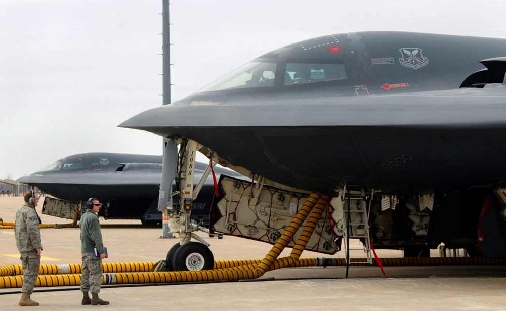 Inside the cockpit of the B-2 stealth bomber: 40-hour missions, turkey sandwiches and blind refueling at 50,000 feet