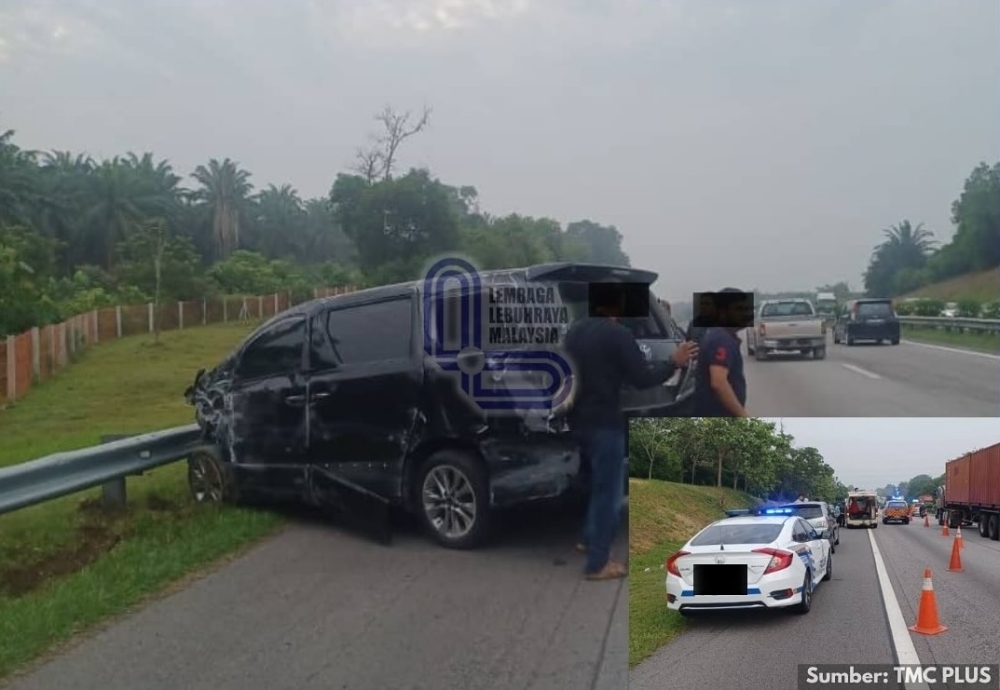 Girl, 12, killed after tyre burst throws her from Toyota Vellfire in Plus Expressway crash near Jasin