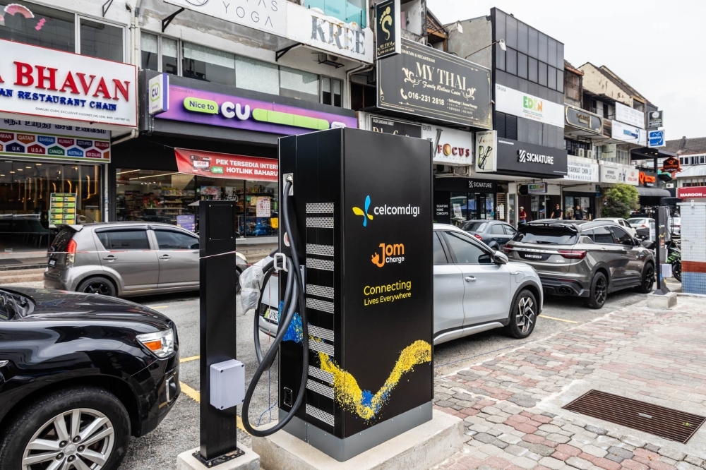 TTDI residents raise concern over newly-installed EV chargers taking away public parking space