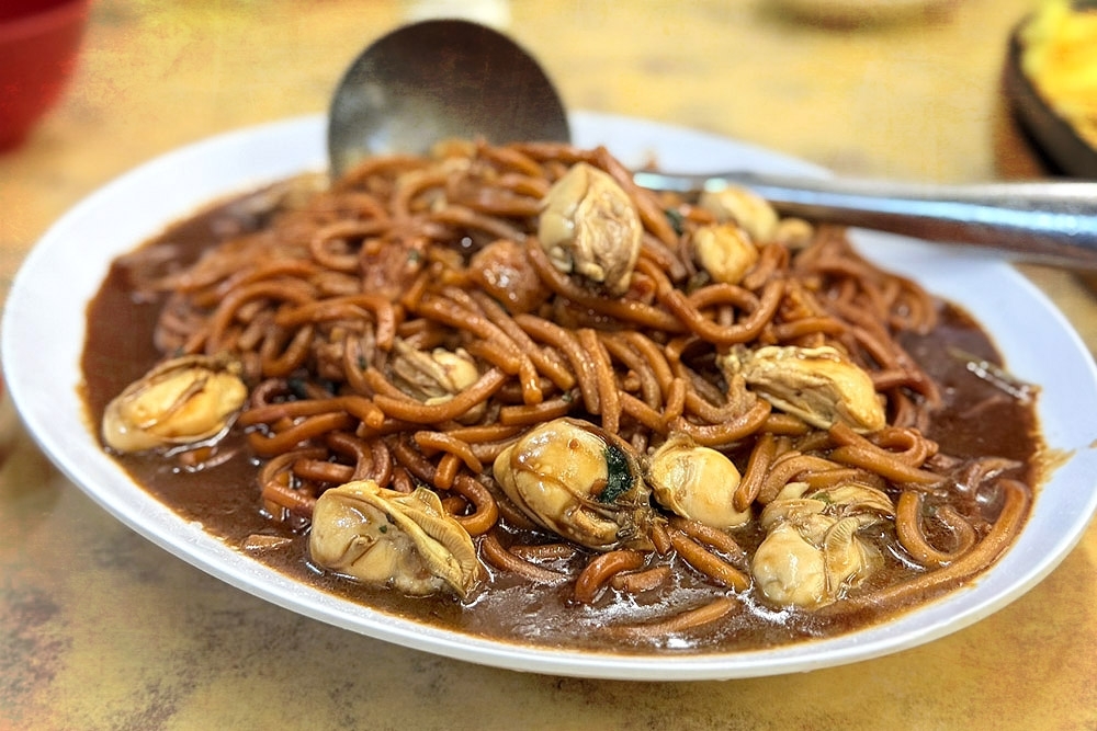 For big, plump oysters tossed in luscious noodles or folded into hot plate omelettes, make a beeline for Eng Kee Oyster Mee in Melaka