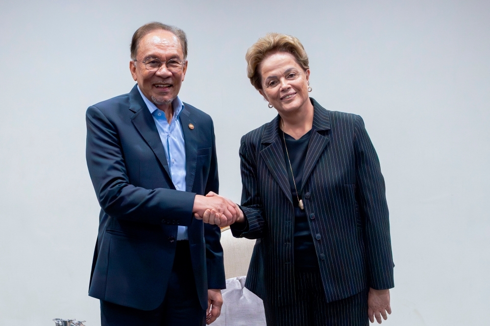 PM Anwar meets New Development Bank officials, says Malaysia reviewing possible membership