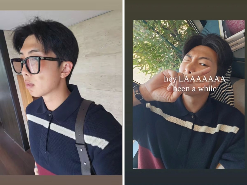 BTS RM tells fans not to worry about latest photo, just a trick of the light