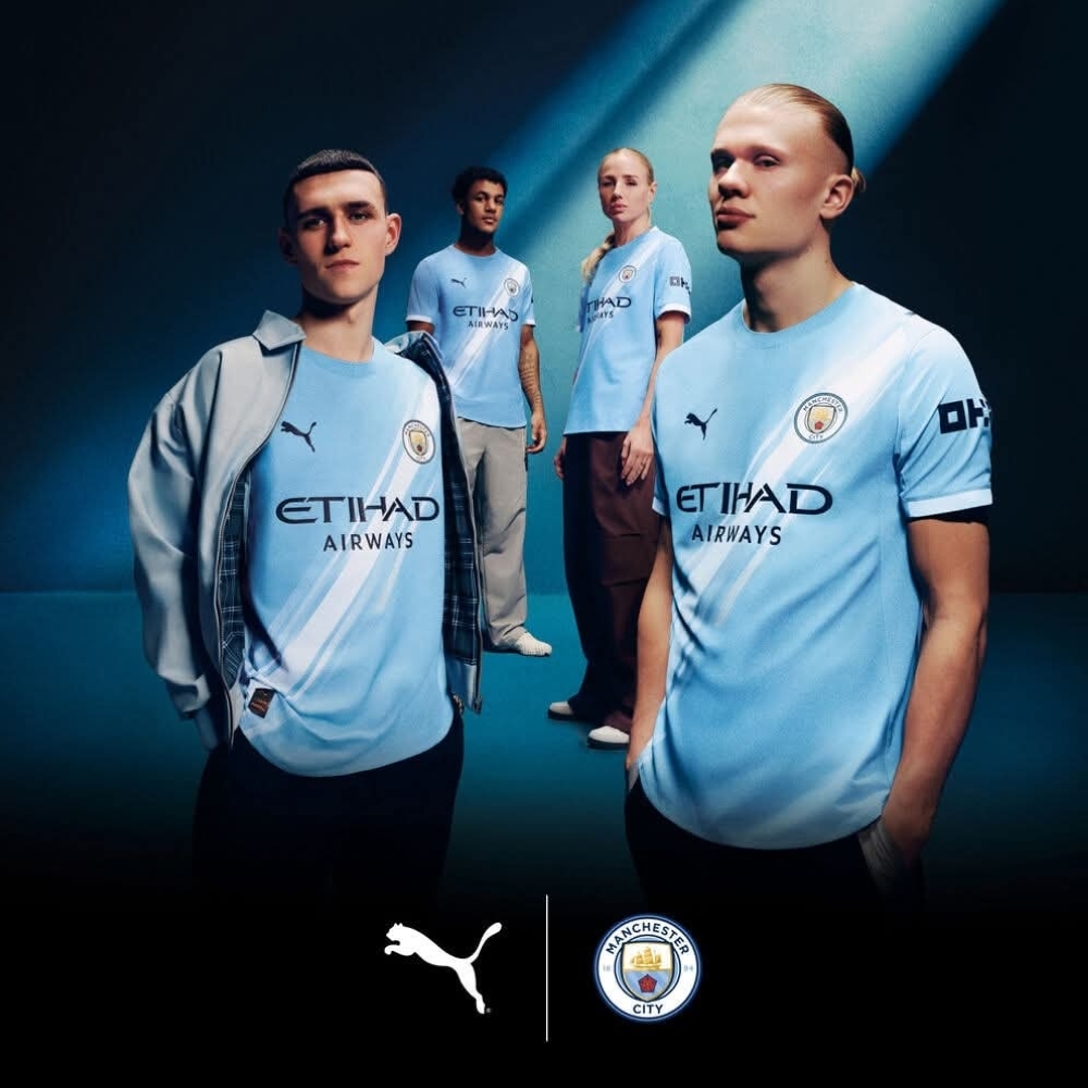 Man City and Puma sign £1b record long-term kit deal, surpassing Man U's £900m Adidas contract