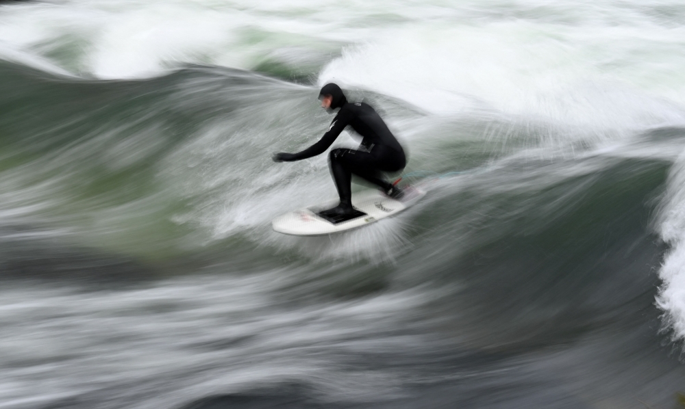Surf's up again in Munich as Eisbach reopens after fatal accident