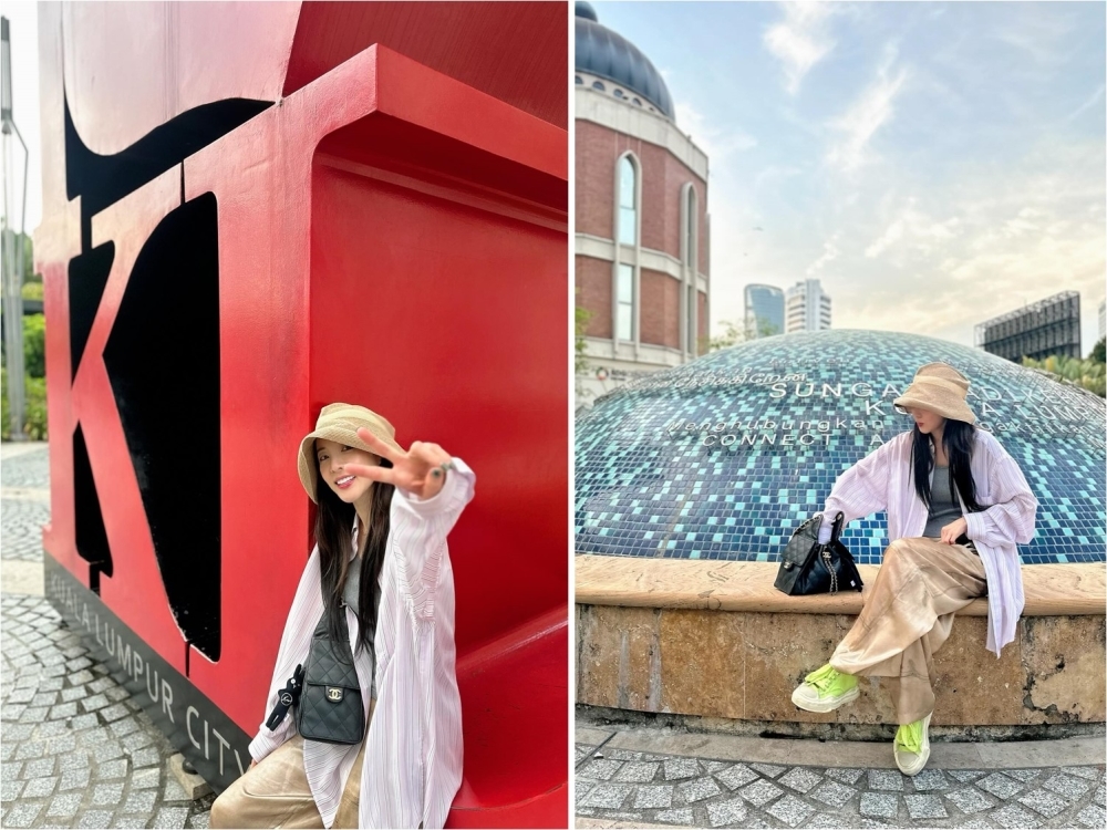 2NE1's Dara sparks buzz with Kuala Lumpur snapshots on Instagram