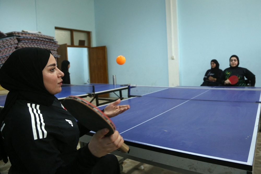 Against all odds these Iraqi women are chasing Paralympic glory in table tennis