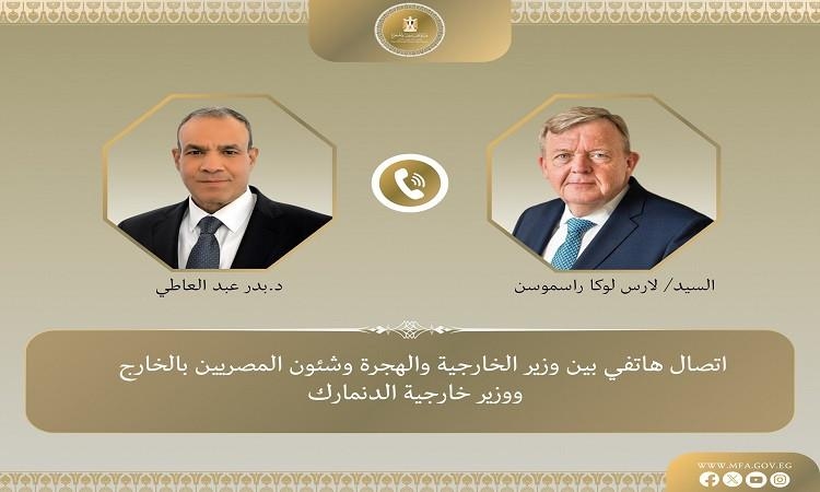 وزير الخارجية يعرب عن التطلع لمواصلة التنسيق مع الدنمارك