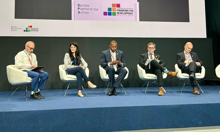 "المشاط" تشارك في فعاليات مكثفة خلال المؤتمر الدولي لتمويل التنمية بإشبيلية