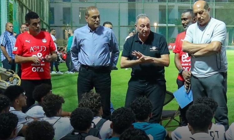 الخطيب يؤازر منتخب مصر تحت 17 سنة استعدادًا لكأس العالم