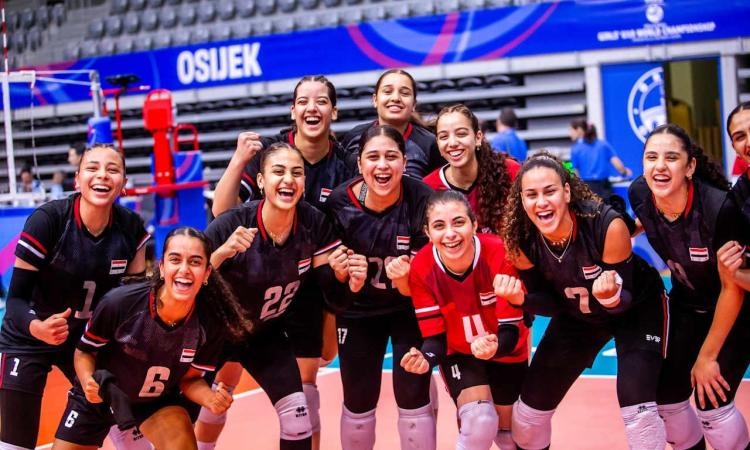 منتخب شابات الطائرة يهزم الدومينيكان في بطولة العالم تحت 19 سنة