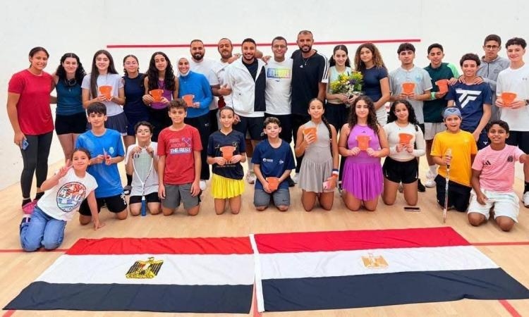 وزير الرياضة يهنئ أبطال الإسكواش على تألقهم في بطولتي أوروبا وهولندا