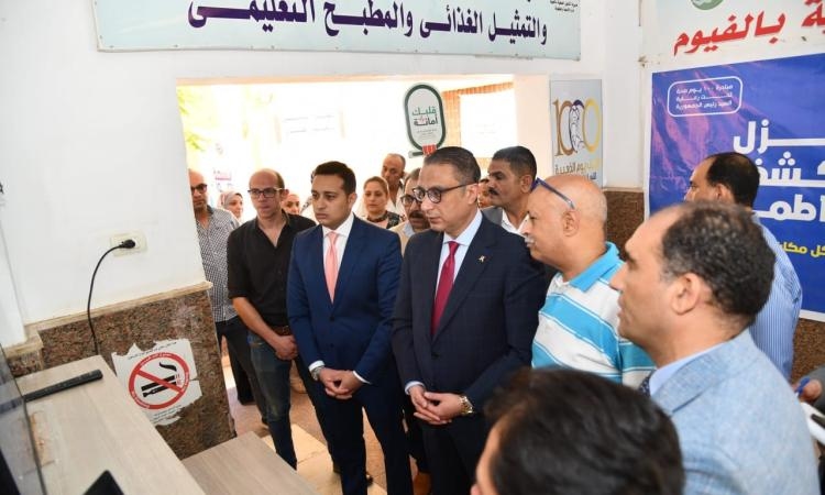 محافظ الفيوم يشهد انطلاق مبادرة"100 يوم صحة" لتقديم خدمات صحية شاملة