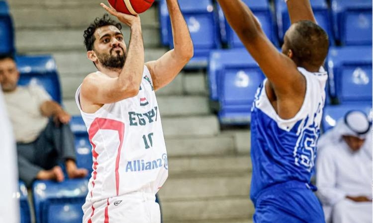 منتخب السلة الأولمبي يهزم الكويت في ثاني مبارياته بالبطولة العربية
