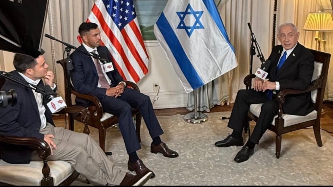 Netanyahu slammed for joking about fast food on Nelk Boys podcast as Gaza starves