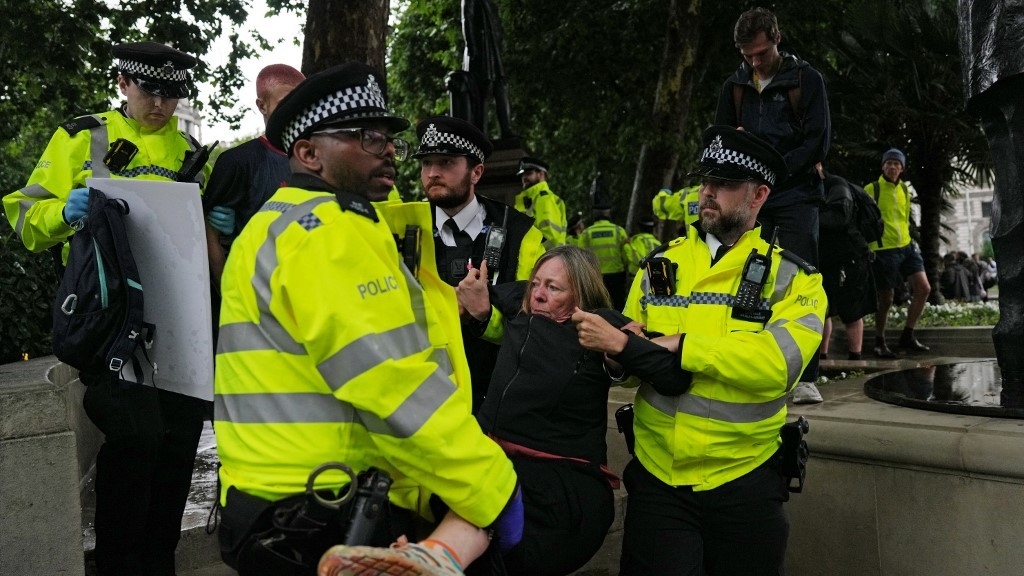 Dozens arrested at London demonstration against proscription of Palestine Action