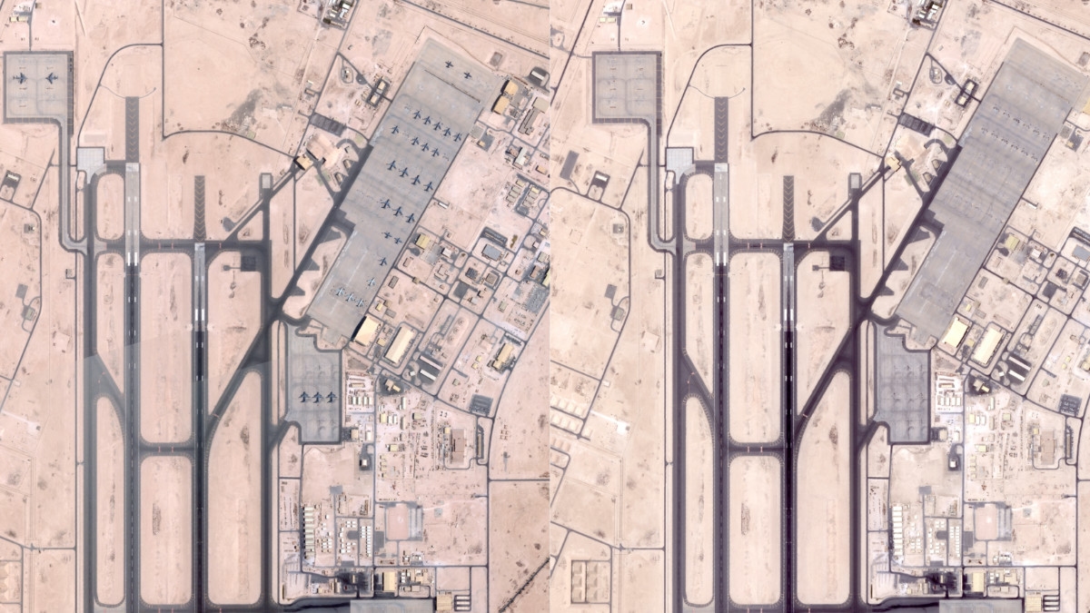 Satellite images suggest Iran's attack on Qatar base damaged communications structure