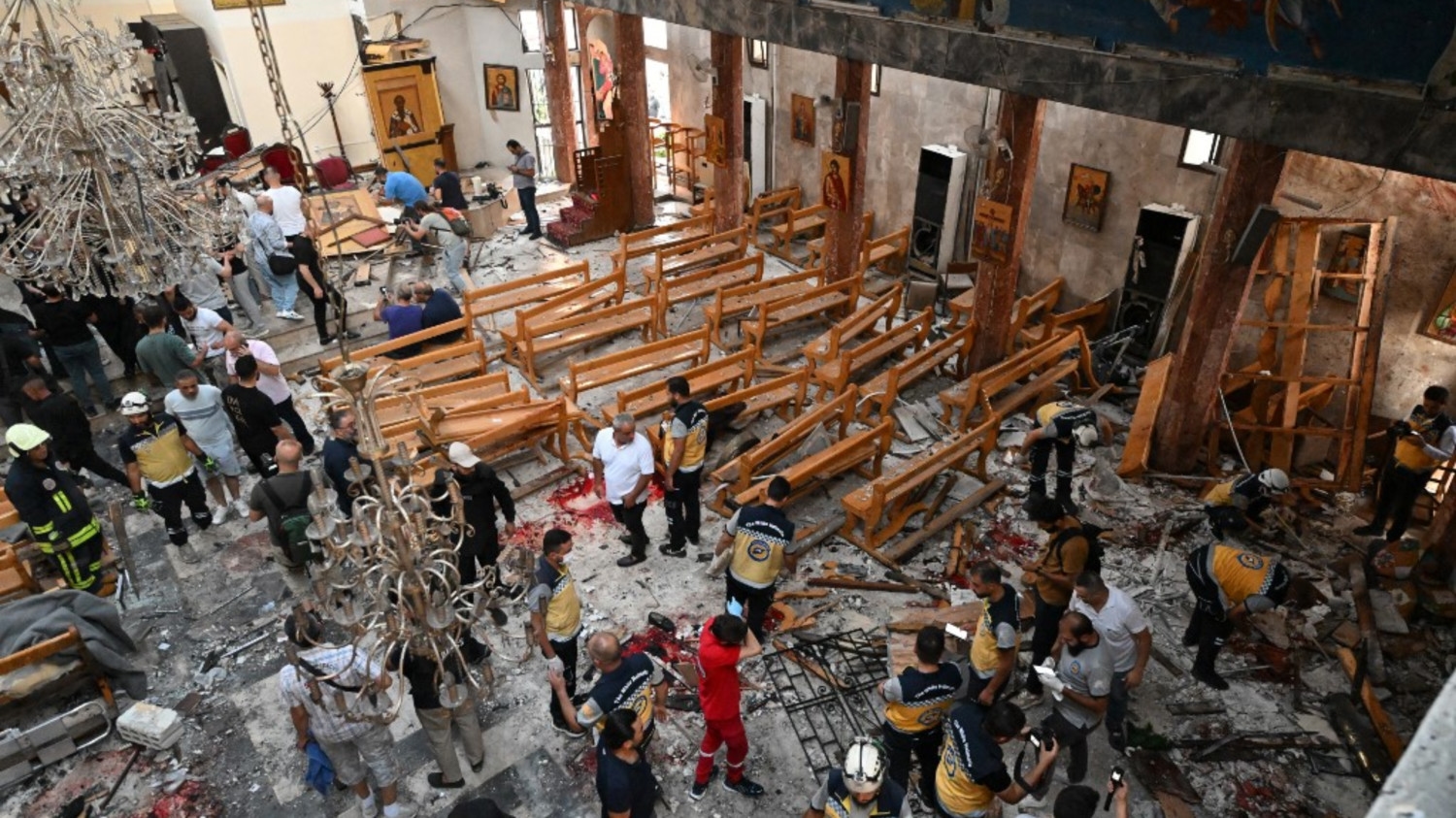 Syria: Death toll rises to 27 in Damascus church suicide bombing
