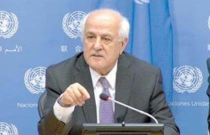 مندوب فلسطين بالأمم المتحدة يشيد بجهود مصر للتوصل إلى وقف إطلاق النار في غزة