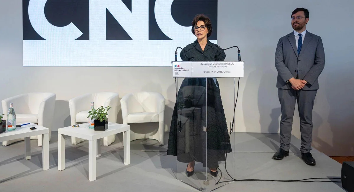 French Culture Minister Visits Moroccan Pavilion at Cannes Film Festival