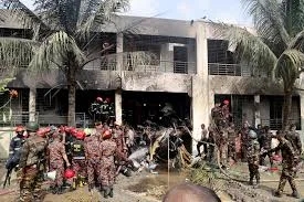 Plane Crashes into School in Bangladesh, Leaving at Least 19 Dead