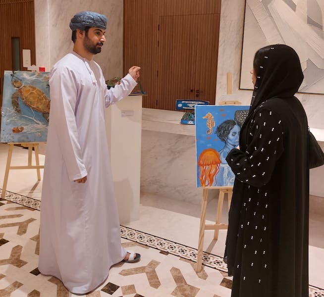 Children artists in Oman showcase Emotions of Oceans