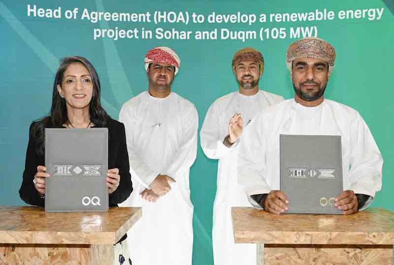 Vale signs deal with OQAE to advance decarbonisation of its Oman operations