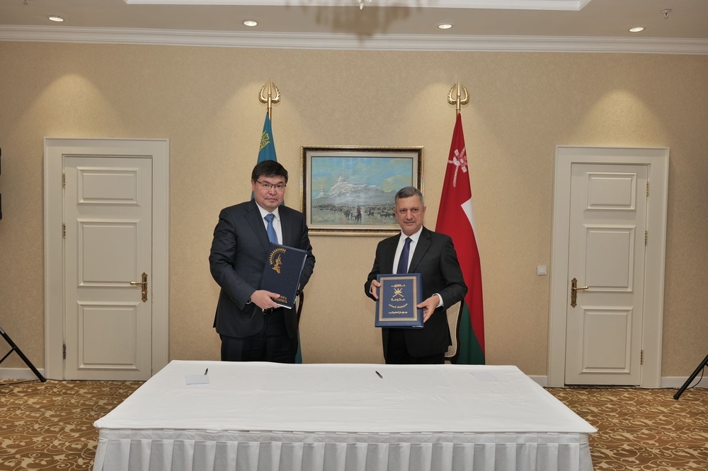 Oman, Kazakhstan strengthen economic ties with new cooperation agreement