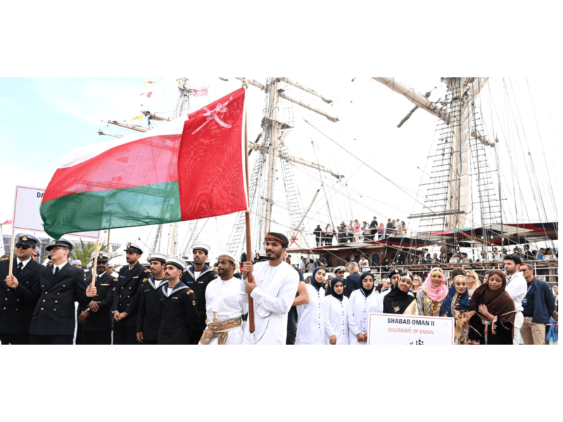 Shabab Oman wins best ship award at sailing fest in France
