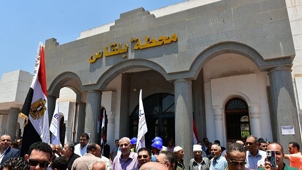 بتكلفة 850 مليون جنيه.. محافظ الدقهلية يفتتح وصلة خط قطار بلقاس