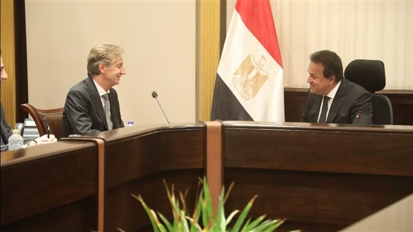 ‎وزير الصحة وممثل برنامج الأمم المتحدة الإنمائي يبحثان تعزيز التعاون المشترك