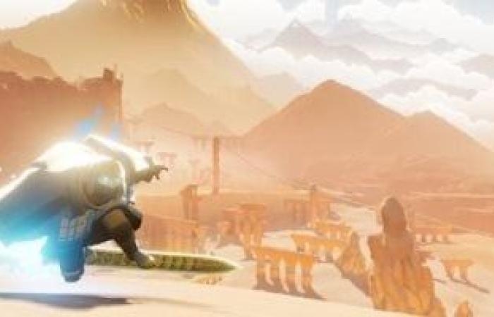 أخبار التكنولوجيا : Sword of the Sea.. عودة شاعرية إلى صحراء Journey بروح جديدة