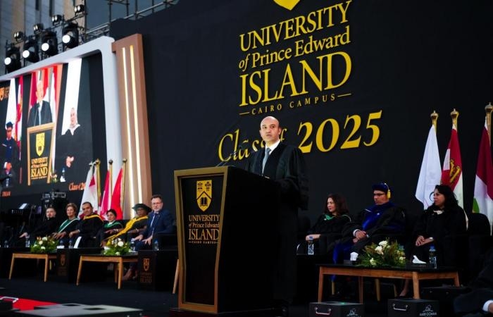 جامعة جزيرة الأمير إدوارد بالقاهرة تحتفل بتخرج دفعة 2025 من طلابها