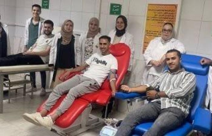محافظات : اليوم العالمى للتبرع بالدم.. تجميع 850 كيسا من أهالى الشرقية