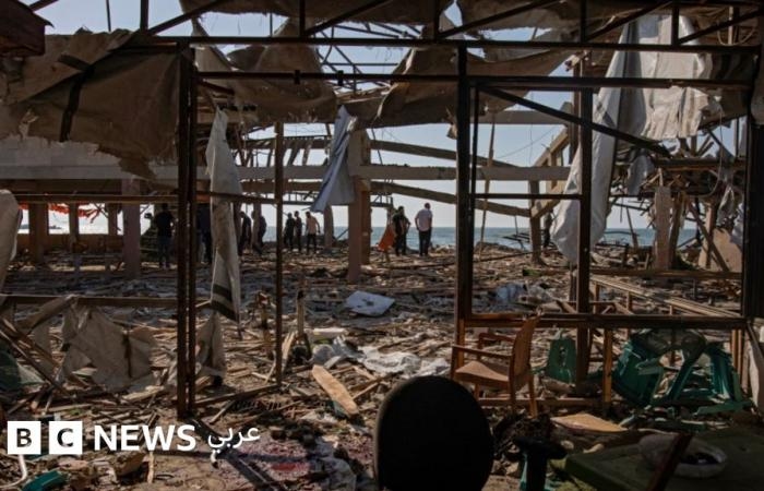 أخبار العالم : كيف تحول مقهى على شاطئ غزة لمقبرة جماعية لكل من فيه؟