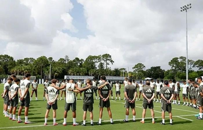رياضة عالمية : ريال مدريد يقف دقيقة حدادا على ديوجو جوتا وشقيقه قبل انطلاق التدريبات